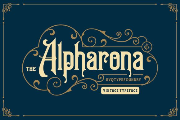 Alpharone Typeface: Elevating Small Business Branding