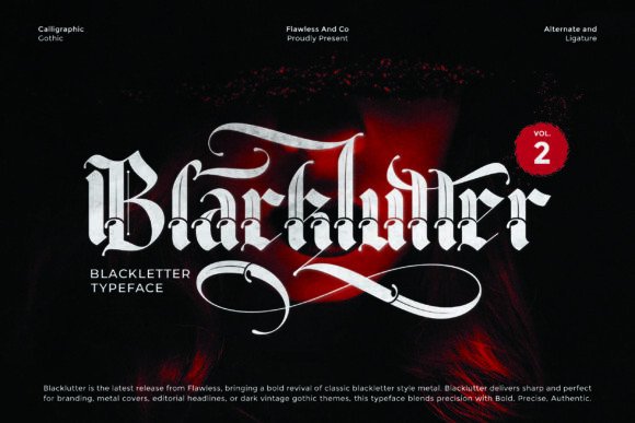 Blacklutter Vol2 Typeface for Bold Campaigns