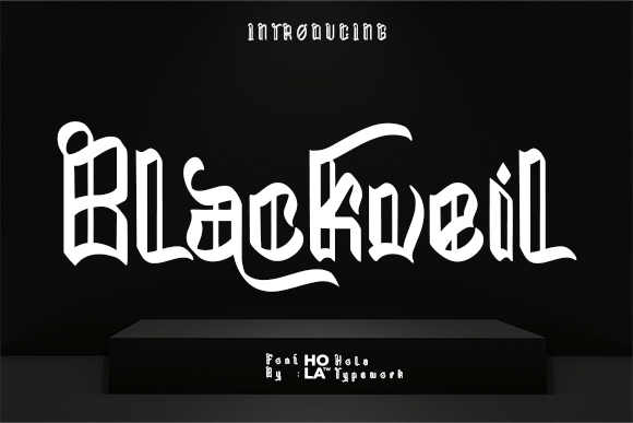 Blackveil Font for Elegant Handmade Branding