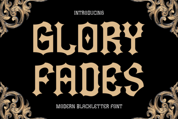 Glory Fades Font Review for Makers
