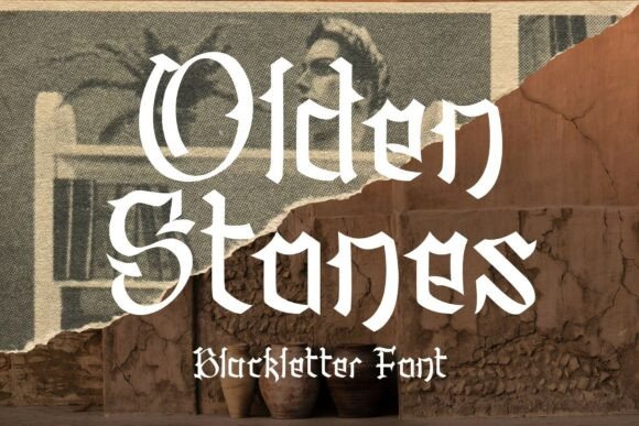 Olden Stones Typeface for Bold Campaigns