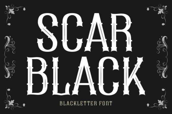 Scar Black Typeface for Bold Campaigns