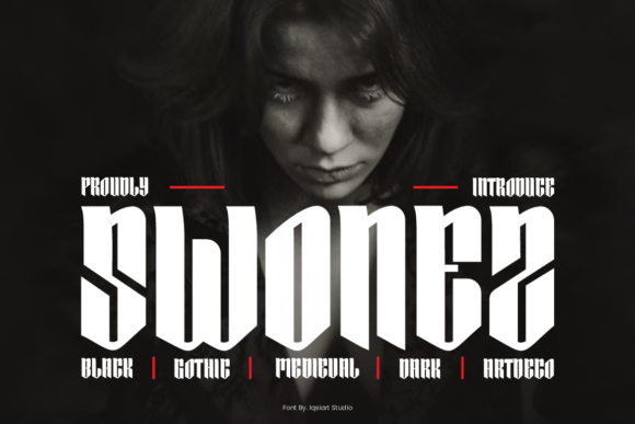 Swonez Typeface for Bold Campaign Headlines