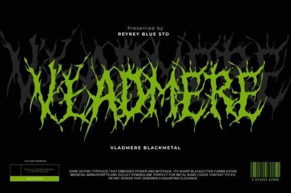 Vladmere: The Ultimate Gothic Blackletter Font Review